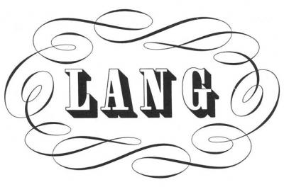 LANGYARNS ancien logo Lang